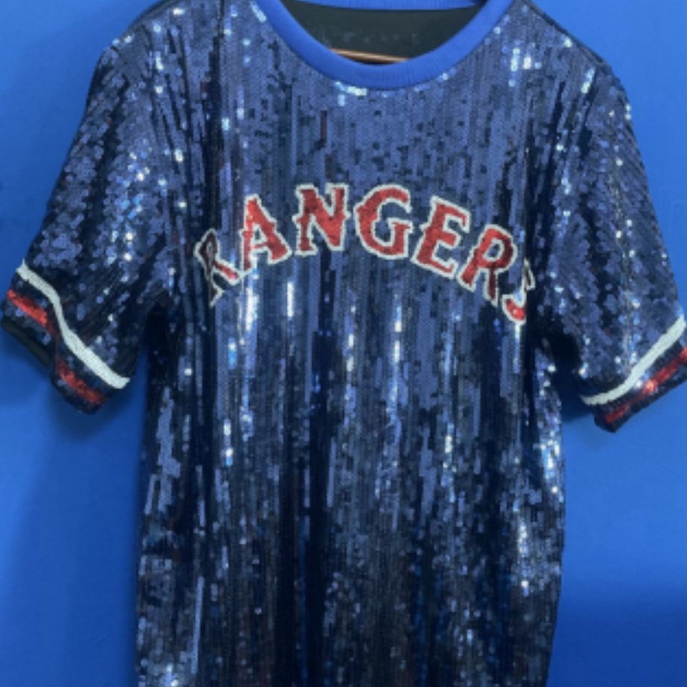 Texas Rangers Sequin Jerseys